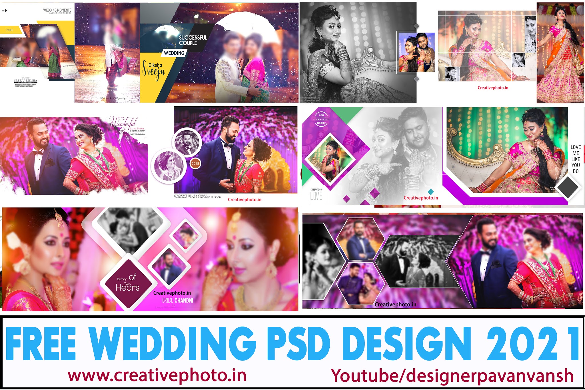 Free Album PSD 2021 Dwonlode 12x36
