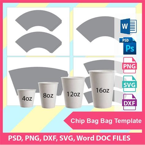 Paper Cup Template&nbsp;Printable