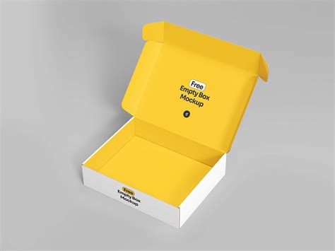 Open Box Mockup