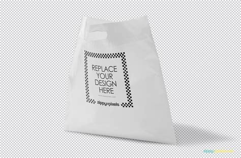 8 Plastic Bag Mockups&nbsp;Psd