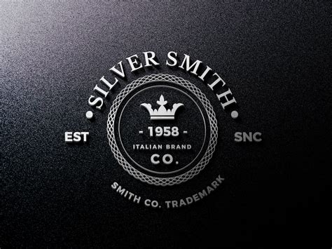 Metal Branding Logo&nbsp;Mockup