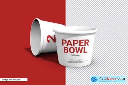 Paper Bowl Mockup Free&nbsp;Download