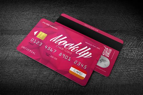 Free Credit Card Design&nbsp;Mockup