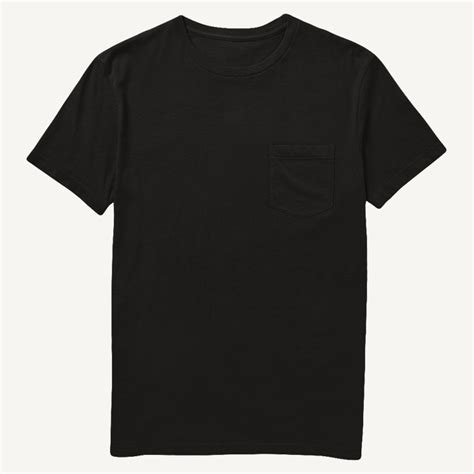 Black T-Shirt Mockup