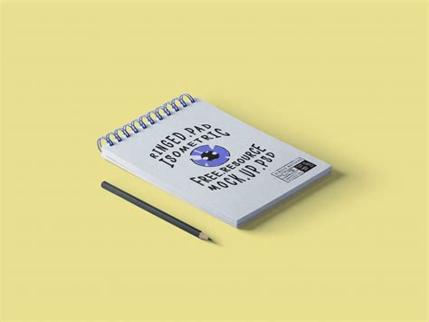 Notepad Mockup Psd Free&nbsp;Download