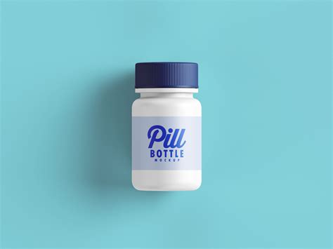 Medical Bottle Mockup&nbsp;Free