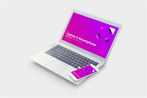 Laptop And Phone Mockup&nbsp;Png