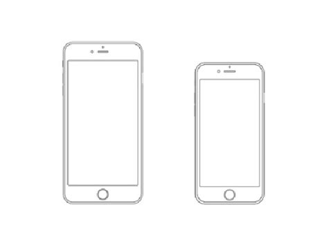 Sketch Iphone 6&nbsp;Template