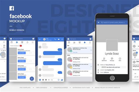 Facebook Cover Mobile&nbsp;Mockup
