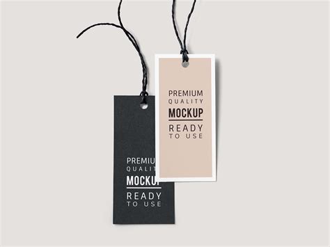 Sticker Label Mockup&nbsp;Psd