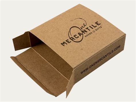 Brown Box Packaging&nbsp;Mockup