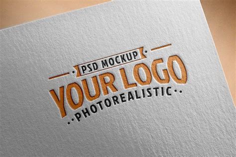 Logo Mockup Free Download