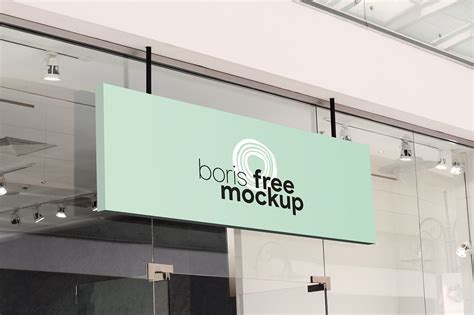 Shop Sign Mockup Free&nbsp;Download