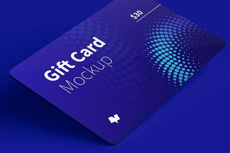 Gift Card Mockup Free&nbsp;Download