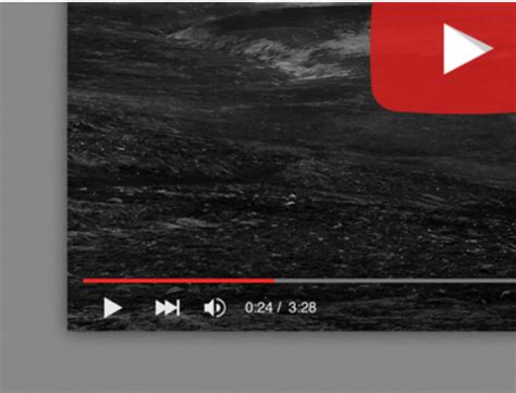 Youtube Video Player Mockup