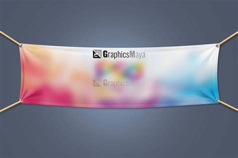 Cloth Banner Mockup