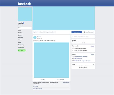 Facebook Page Mockup&nbsp;Free