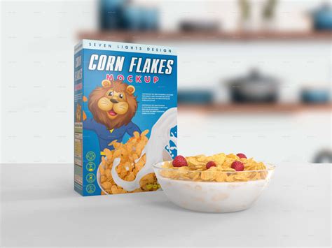 Cereal Box Mockup&nbsp;Generator