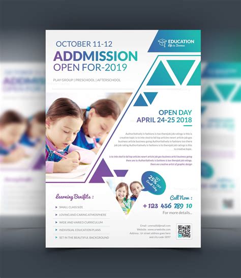 Education Flyer Design Psd Free&nbsp;Download