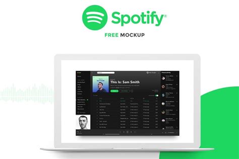 Spotify Ad Mockup&nbsp;Psd