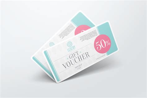 Gift Voucher Psd&nbsp;Mockup
