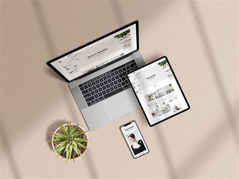Multi Device Mockup Psd&nbsp;Free